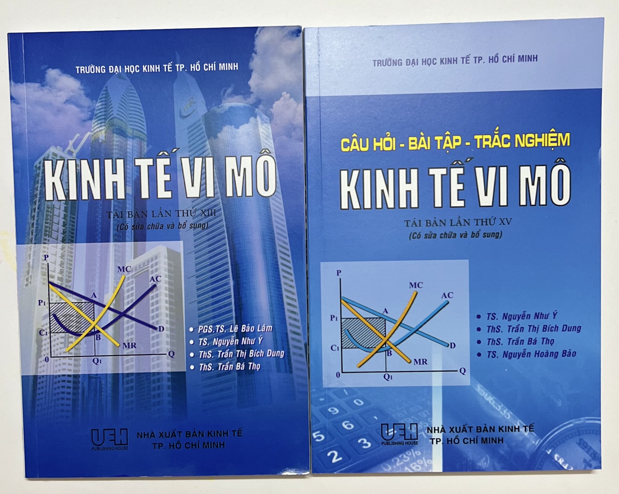 Sách - Combo Kinh Tế Vi Mô Tái Bản Lần Thứ XIII và Câu hỏi - Bài Tập - Trắc Nghiệm Kinh Tế Vi Mô Tái Bản Lần Thứ XV