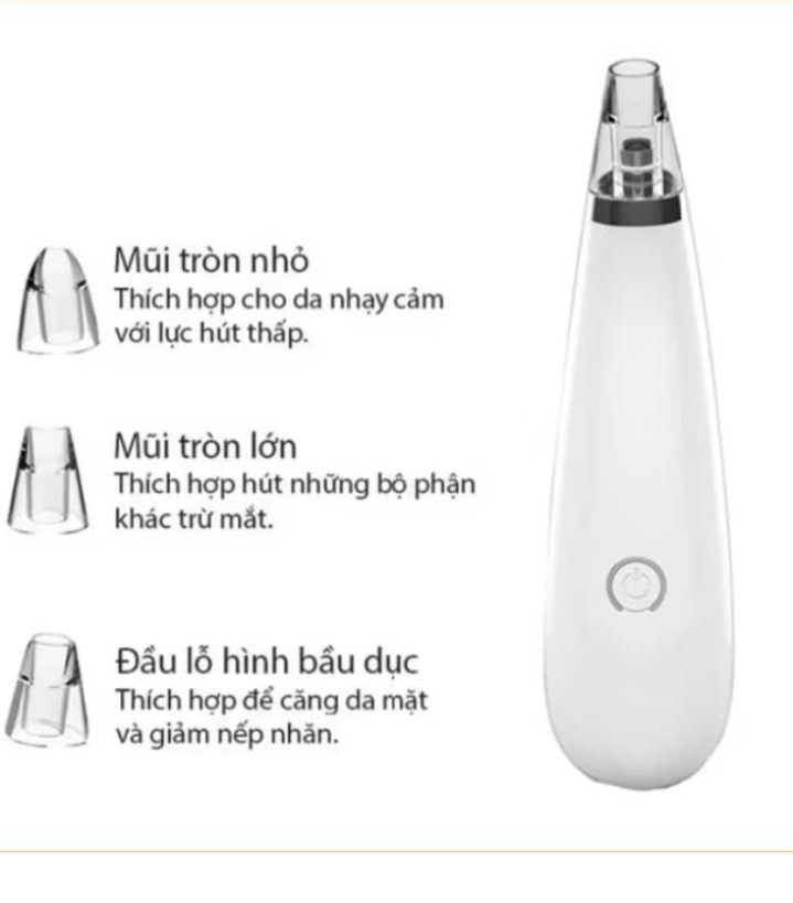 Máy hút mụn cám mụn đầu đen làm sạch da