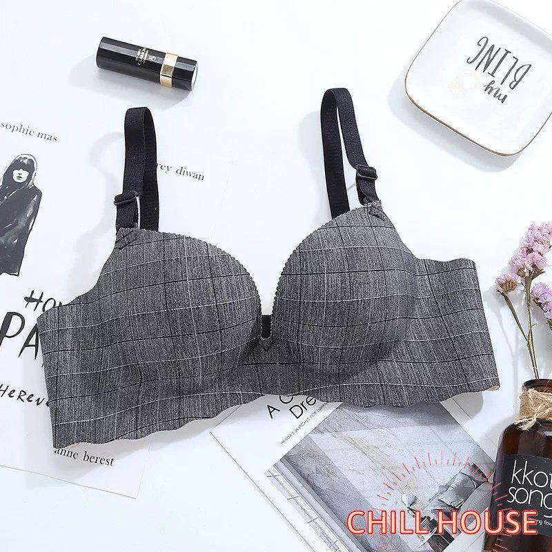 ÁO NGỰC SU KHÔNG GỌNG KẺ XUẤT HÀN - CHILL HOUSE