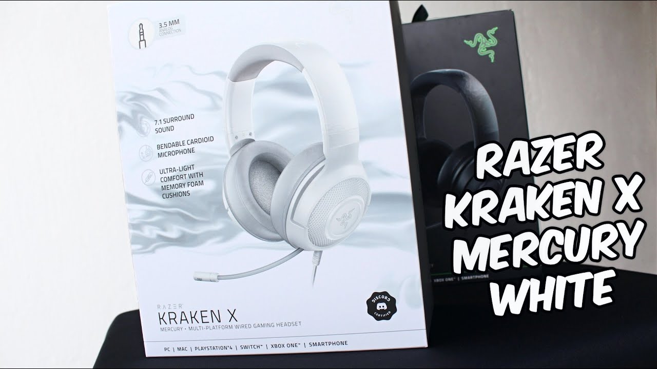 Tai Nghe Razer Kraken X Mercury Jack 3.5mm - Hàng Chính Hãng