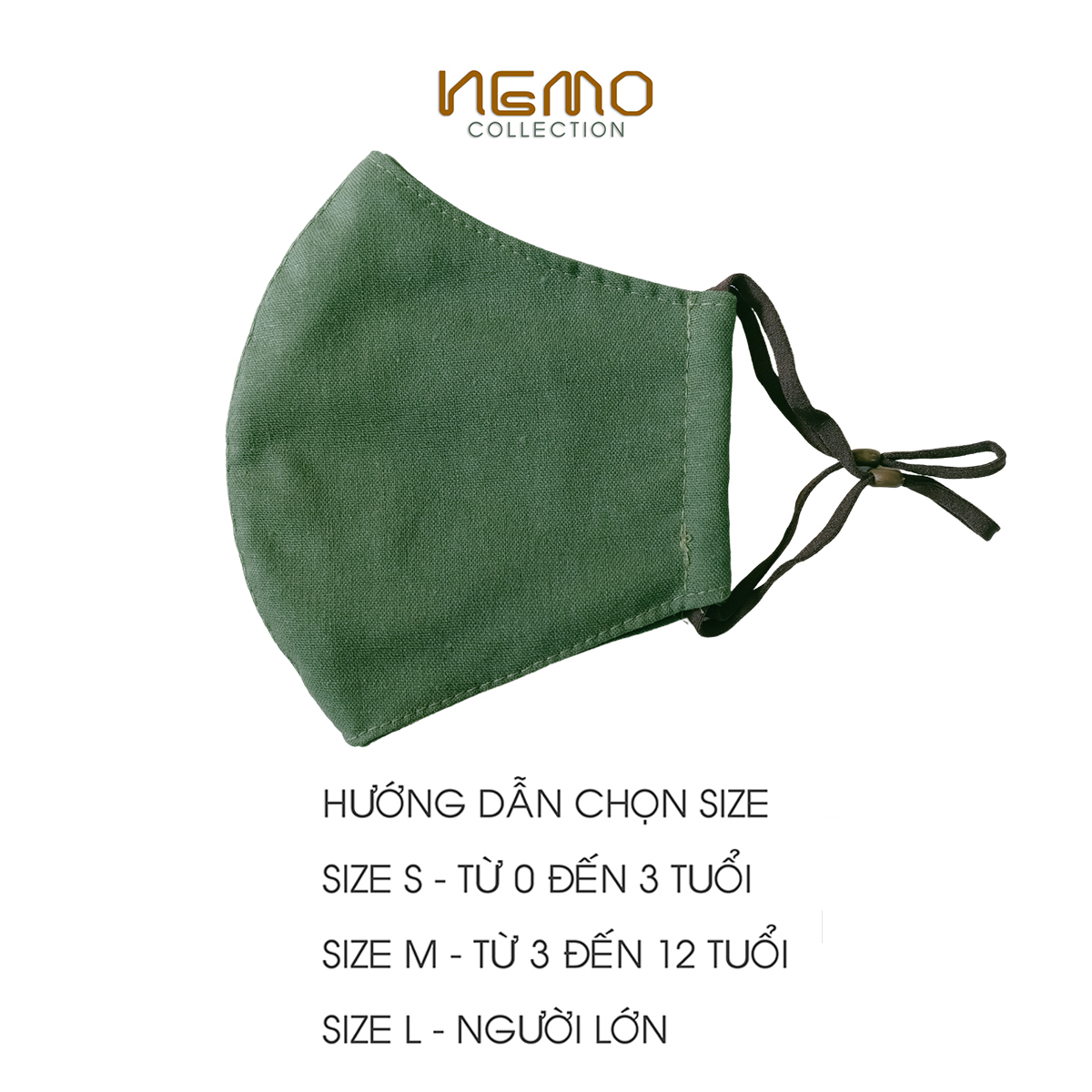 Khẩu Trang Vải 3 Lớp Full Linen Cao Cấp, Kiểu Dáng Thời Trang, Lọc Bụi, Chống Nắng, Kháng Khuẩn - KTLSM