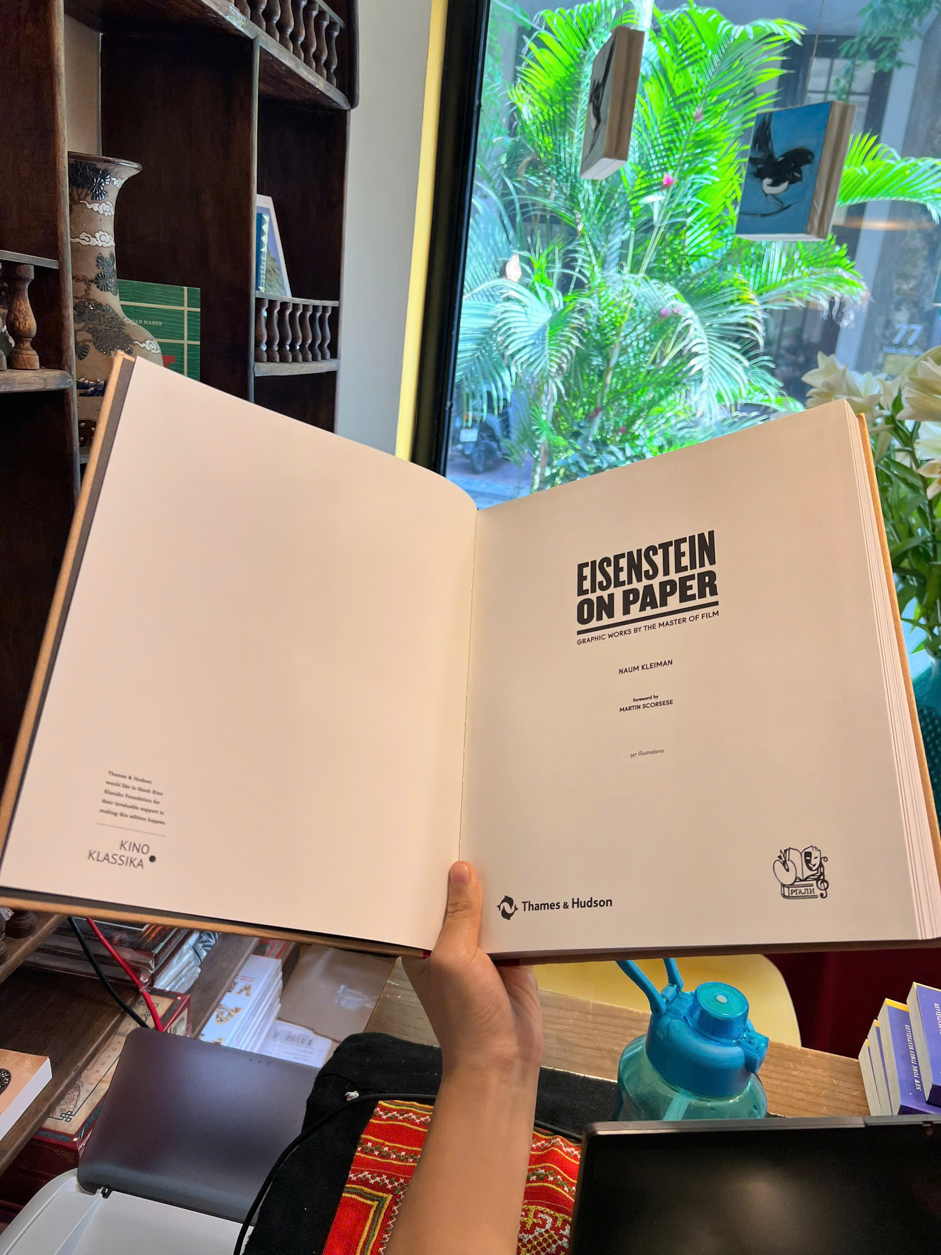 Sách - Eisenstein on Paper: Graphic Works by the Master of Film - Naum Kleiman | Art / Bìa cứng