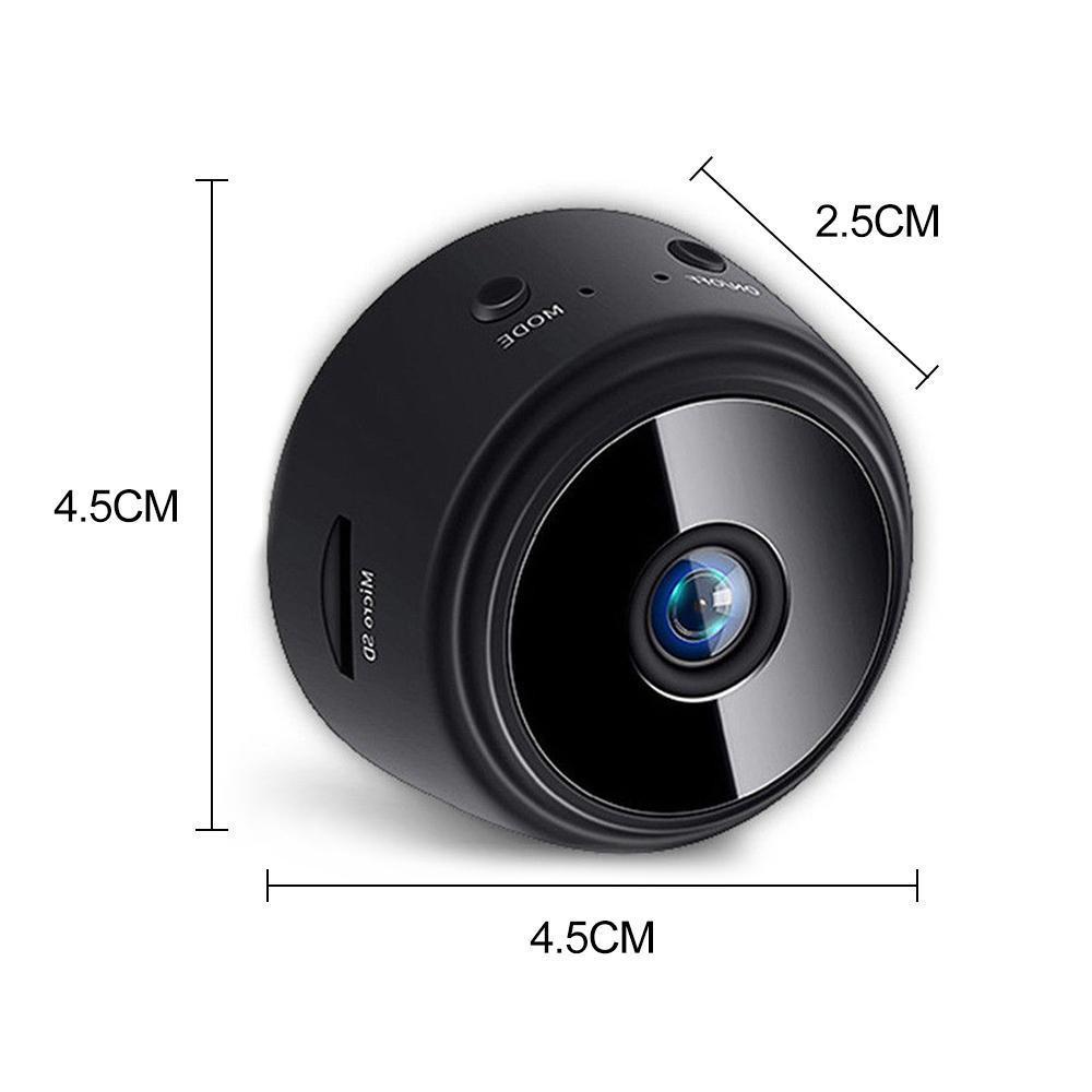 camera wifi chống trộm A9s Full HD 1080, xem từ xa trên điện thoại, có hồng ngoại quay ban đêm, dùng pin sạc