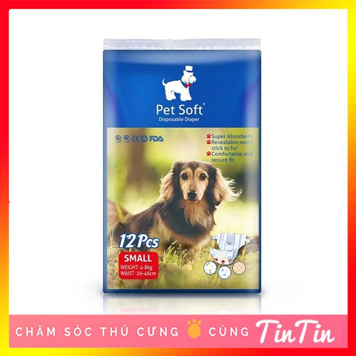 Bỉm Tã Dành Cho Thú Cưng Pet Soft (Bịch 12 Chiếc) Giá Rẻ