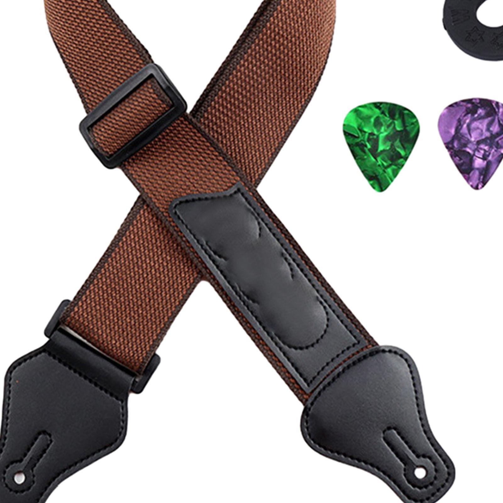 Electric Guitar Strap Guitar Strap for Acoustic Guitar Leisure Lengthened Professional for Mandolin Replacement Beginner