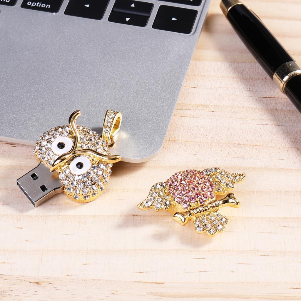 Cute Metal USB 2.0 Flash Drive Memory Disk High Speed Pen Drive