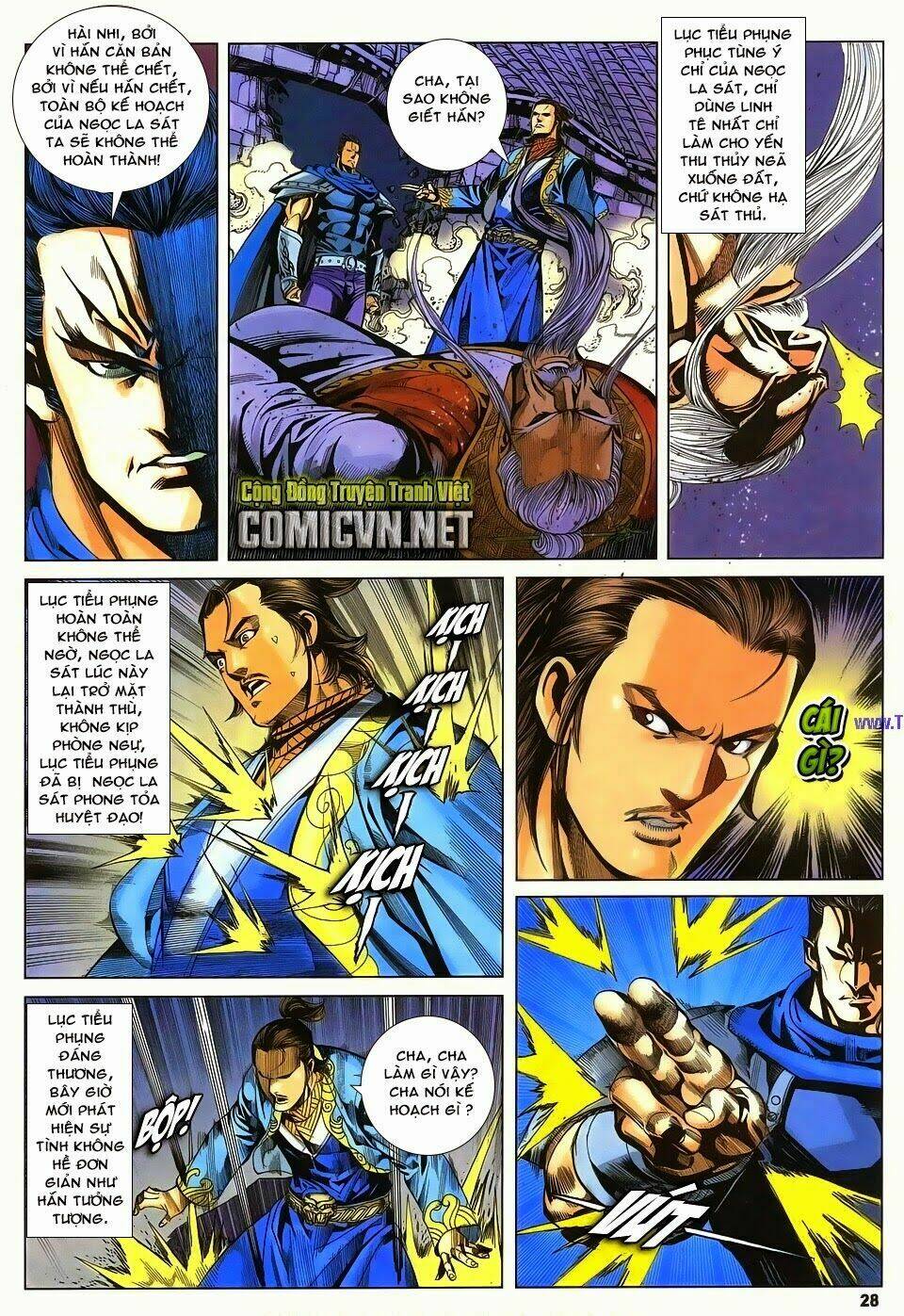 cổ long quần hiệp chapter 84 28