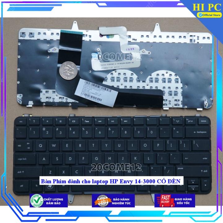 Bàn Phím dành cho laptop HP Envy 14-3000 CÓ ĐÈN - Hàng Nhập Khẩu