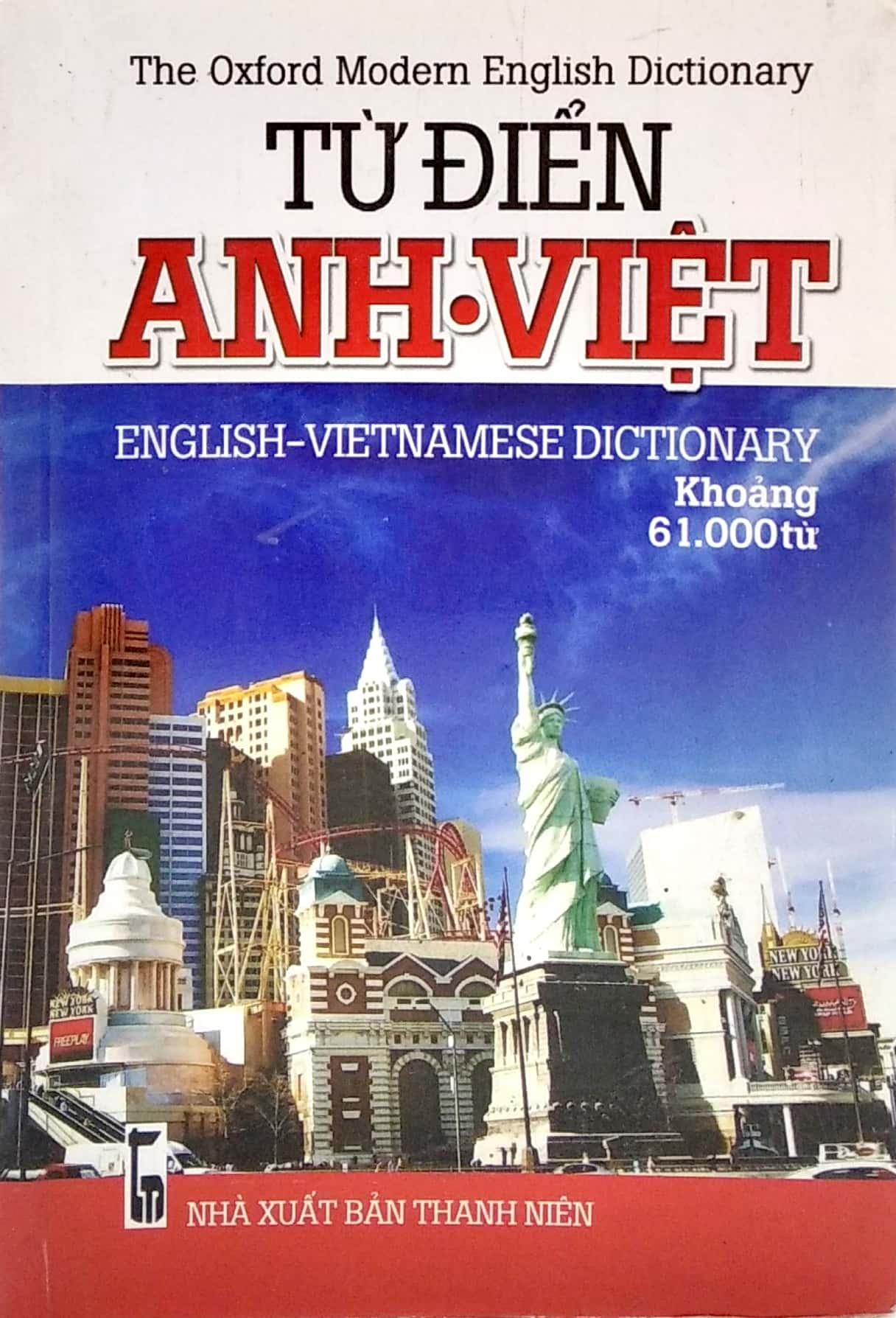 Từ Điển Anh - Việt (Khoảng 61.000 Từ)