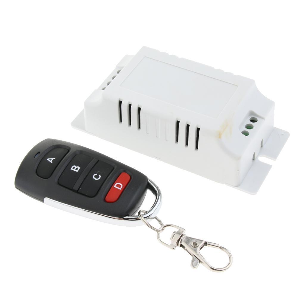 Universal Smart Wireless RF Remote Control Switch 4 Channel AC220V 100M