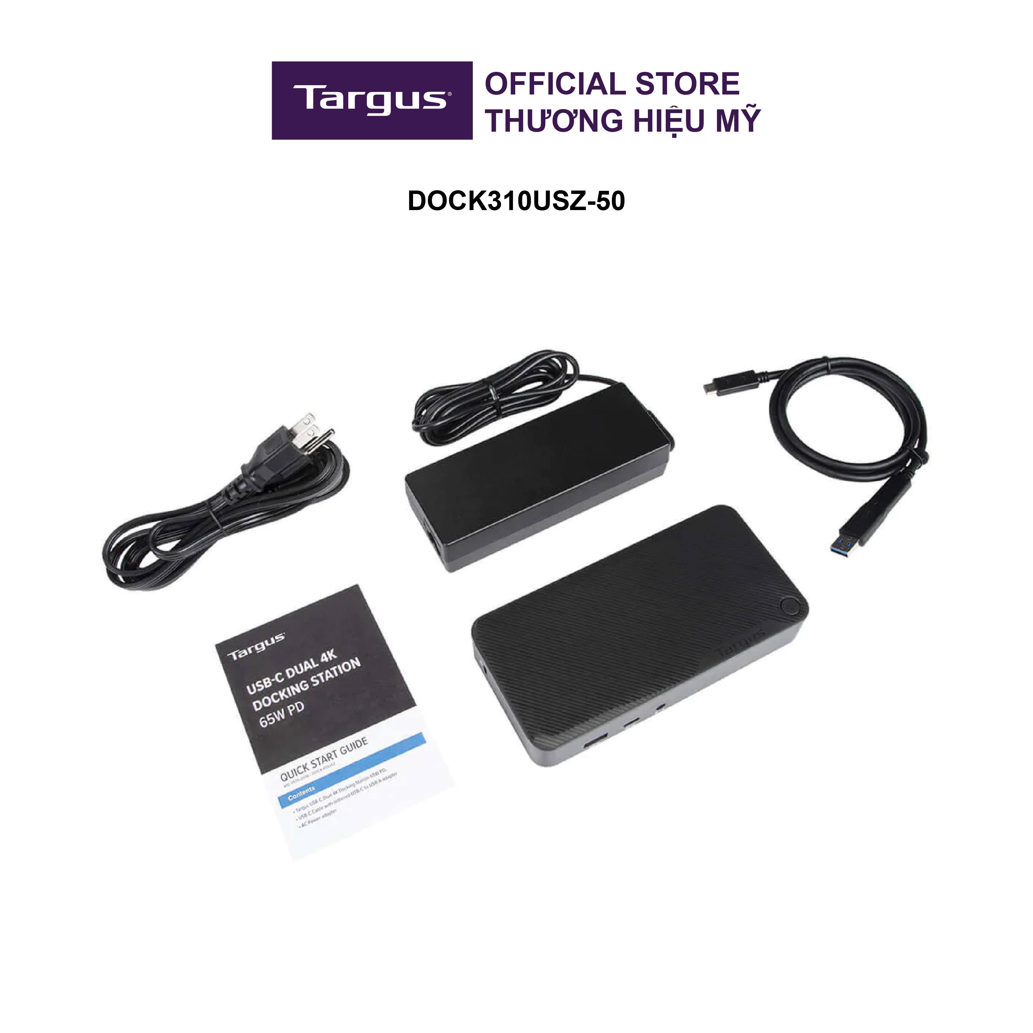 Cổng Dock chuyển đổi để bàn có chipset Targus DOCK310 hàng chính hãng