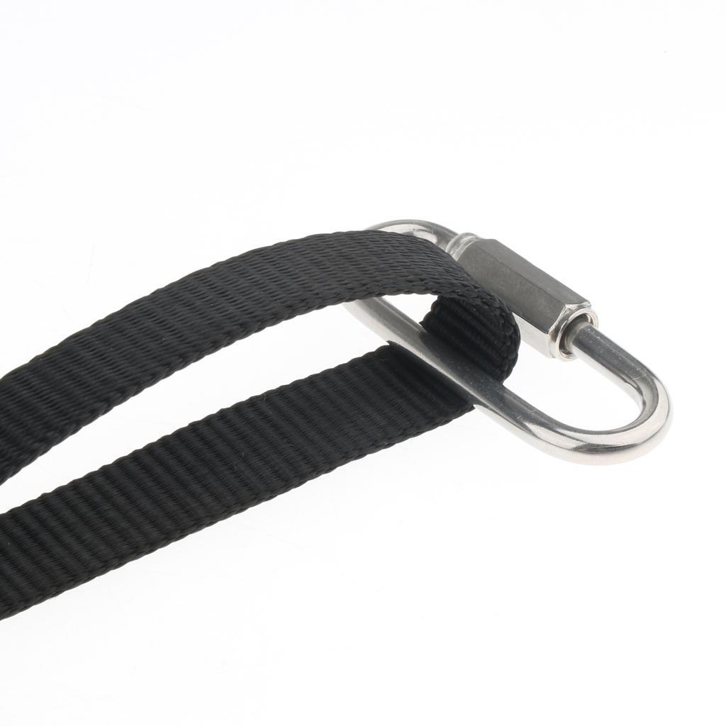 Adjustable Strong Polyester Rock Climbing Ascender Foot Loop for Adults Outdoor Sports Aerial Work Explore
