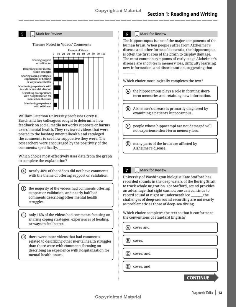 800+ Sat Practice Questions 2025
