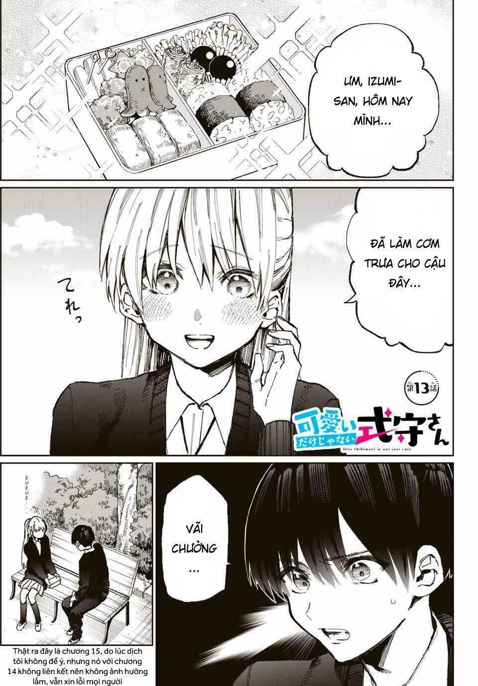 bạn gái tôi không chỉ dễ thương... chapter 15 1