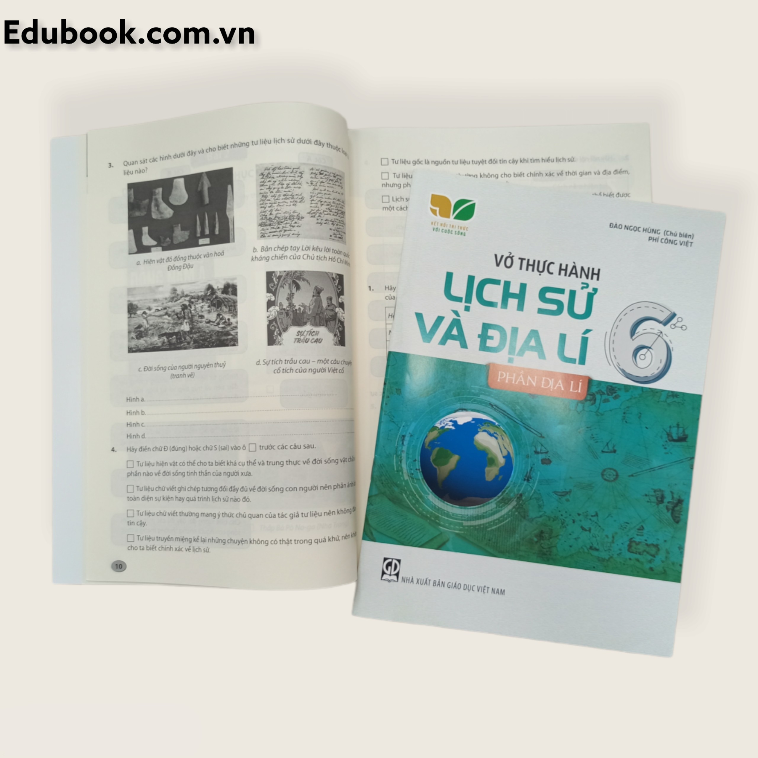 Combo sách Lịch Sử lớp 6 ( Kết Nối Tri Thức Với Cuộc Sống)