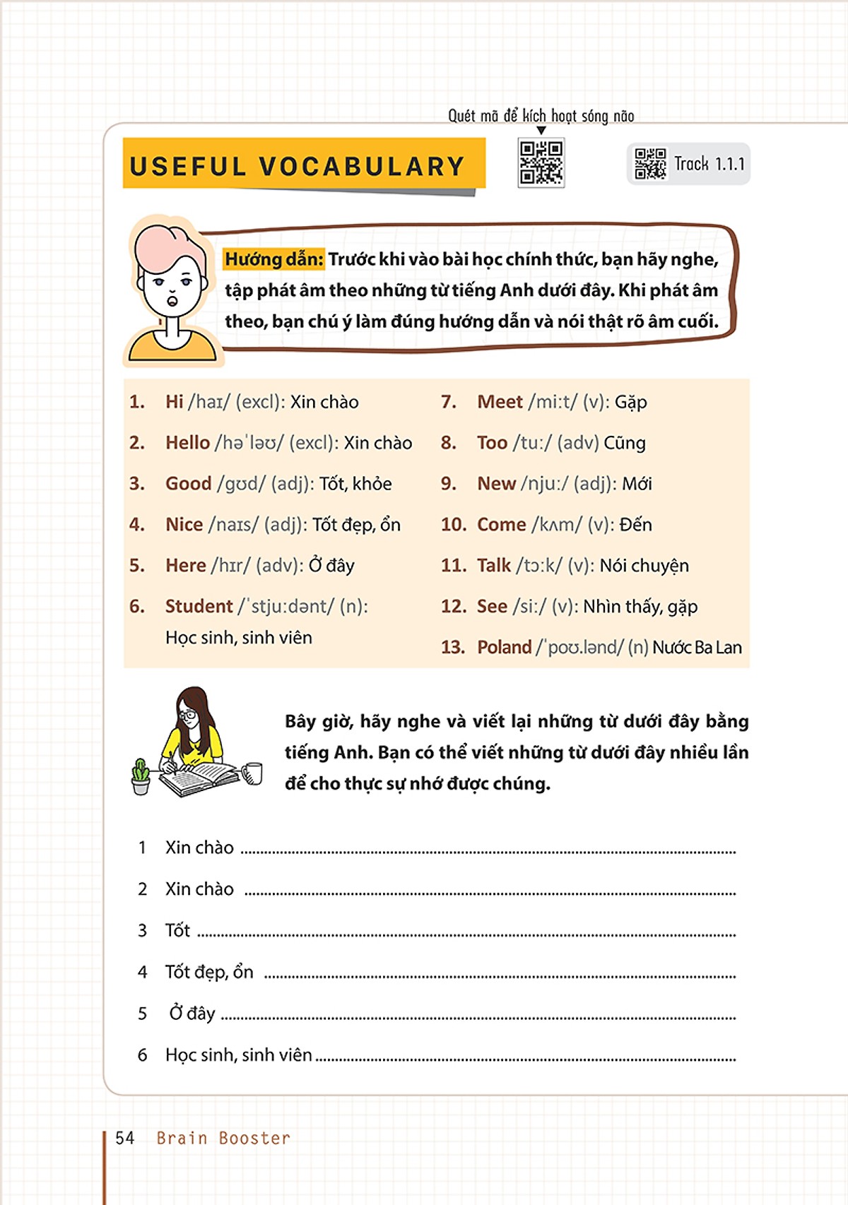 Brain Booster - Nghe Phản Xạ Tiếng Anh Nhờ Công Nghệ Sóng Não - Dành Cho Người Mất Gốc