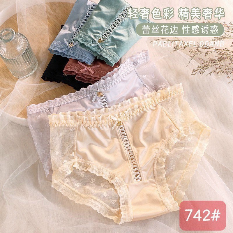 QUẦN LÓT LỤA REN SIÊU QUYẾN RŨ CAO CẤP TỪ 40-70KG DÀNH CHO NỮ