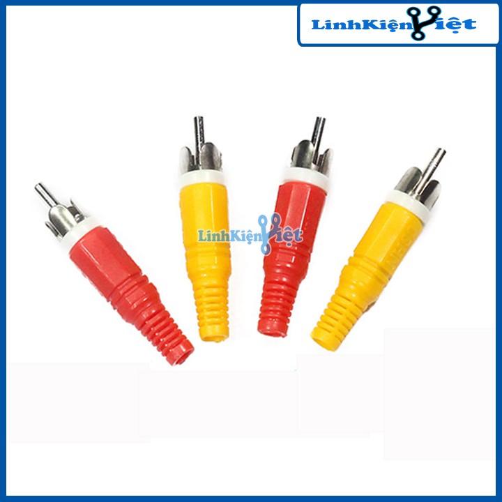 Bộ 4 Chiếc Jack Hoa Sen Đực ( 2 Đỏ- 2 Vàng )