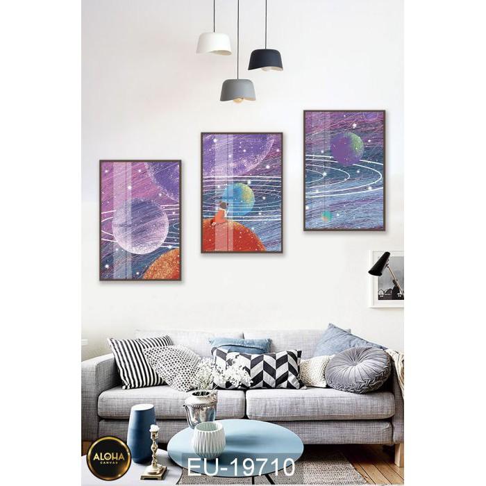 Tranh Canvas Treo Tường Hiện Đại Phòng Ngủ Phòng Khách Cầu Thang Phòng Bếp Giá Rẻ