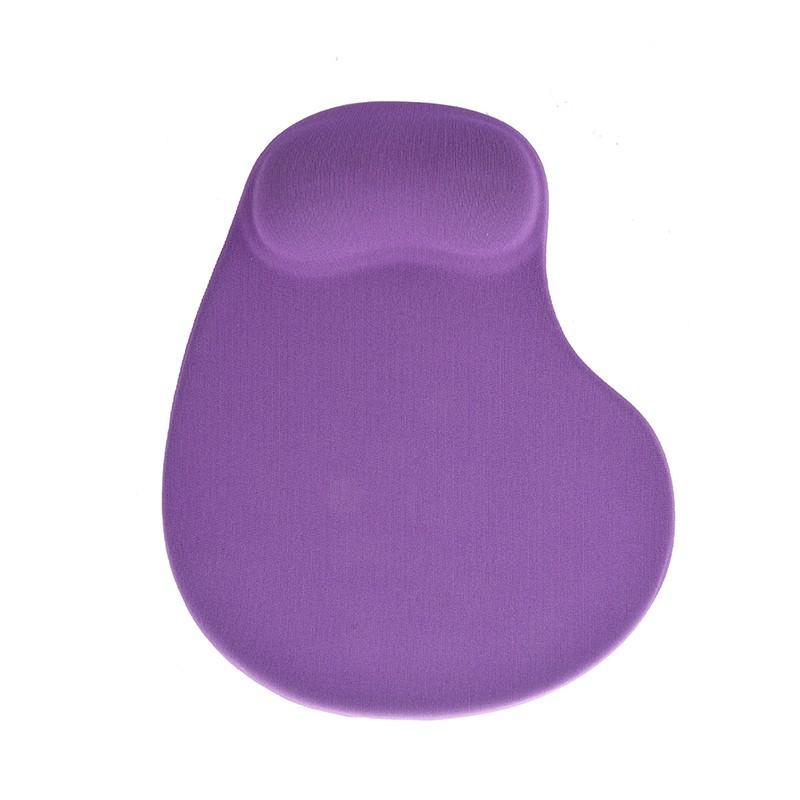 Tấm lót chuột bằng silicon trơn màu tím sang trọng