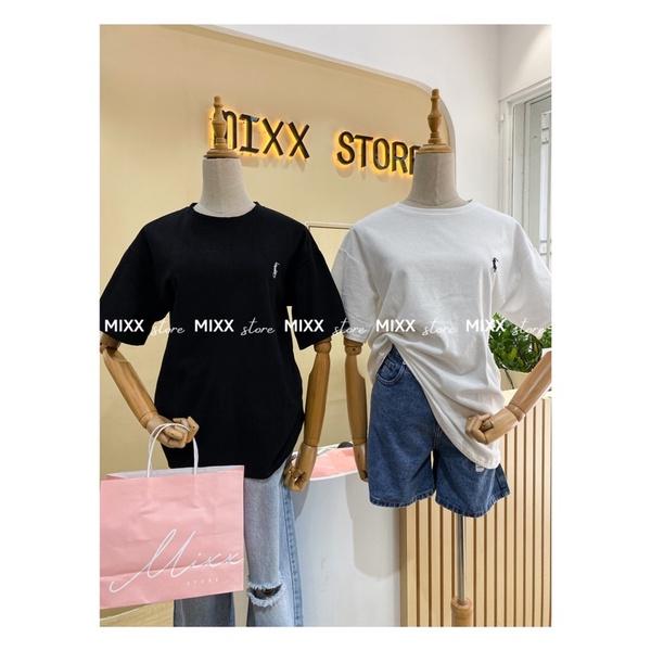 Áo Thun Nữ Polo chất tuyết nhung phom rộng giấu quần siêu xinh