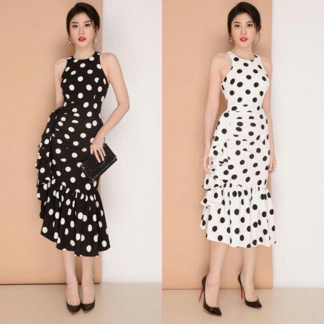 Đầm ôm body chất thun lụa dày đẹp