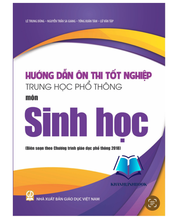 Sách - Hướng dẫn ôn thi tốt nghiệp Trung học phổ thông môn Sinh học (Biên soạn theo Chương trình GDPT 2018)