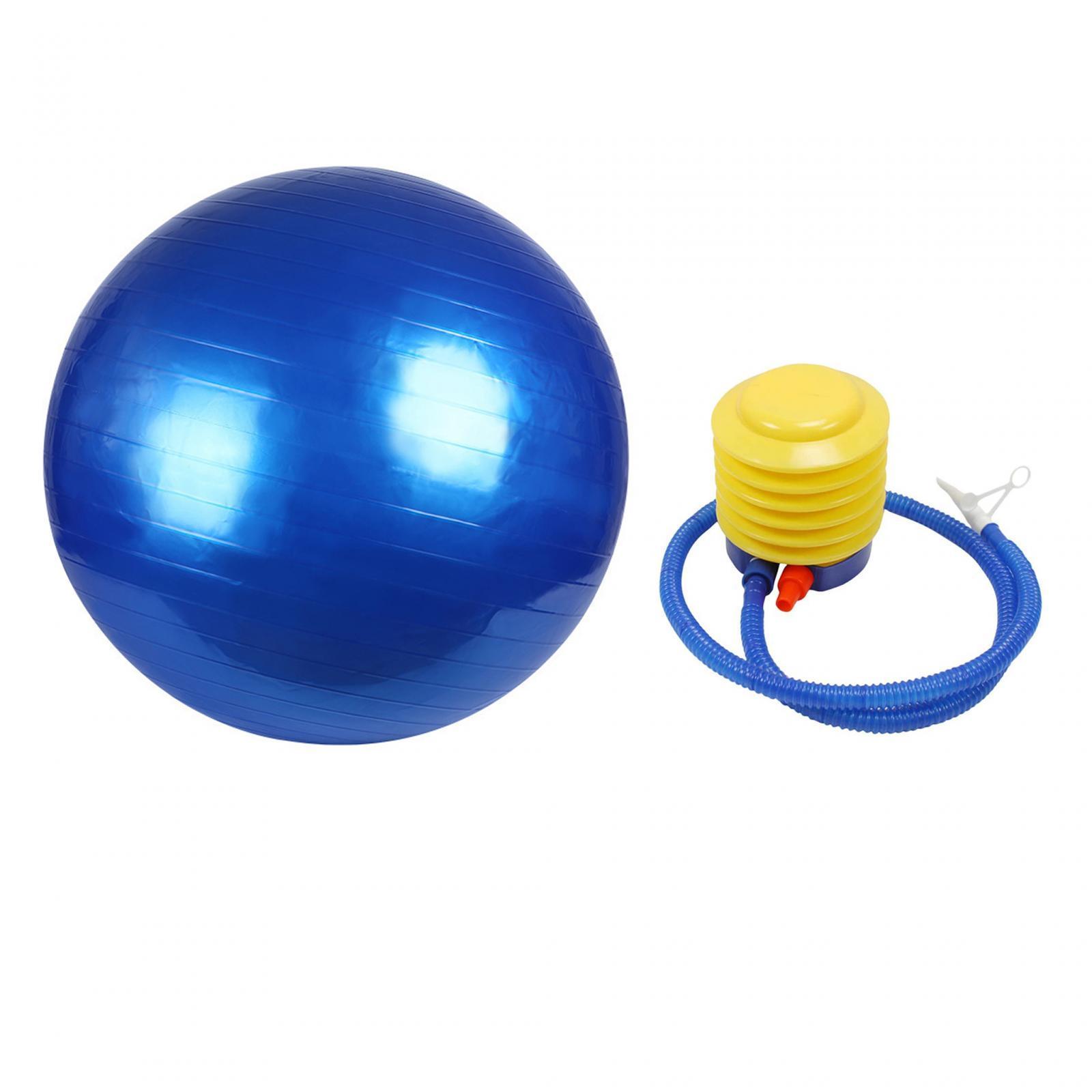 Balance Ball Chair Yoga Ball Anti Burst with Pump Heavy Duty Non Slip Stability Ball Pilates Ball for Woman, Gym, Home, Dance, Training