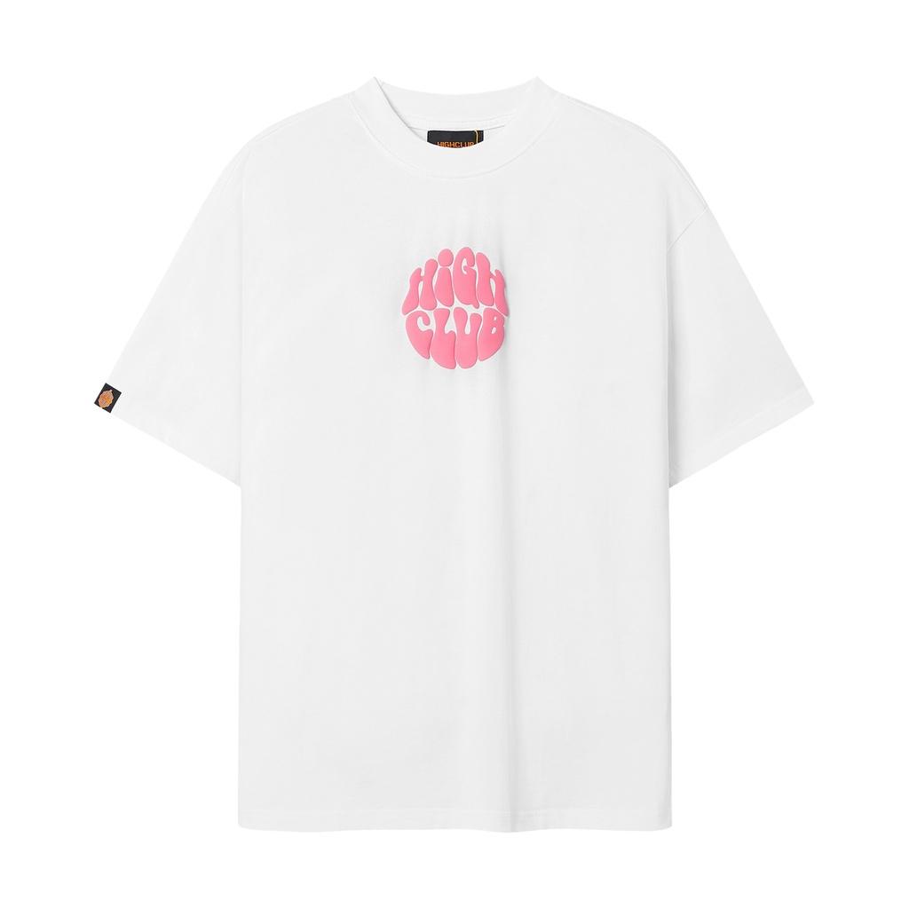 Áo Thun KINDNESS Tay Lỡ Unisex Nam/Nữ màu Beige/Trắng Cổ Tròn - HIGHCLUB