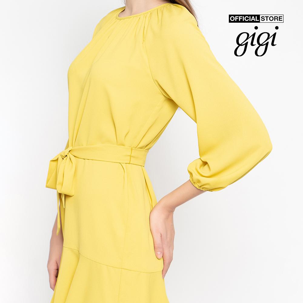 GIGI - Đầm mini đuôi cá Raglan Sleeve Trapeze G2101D221115