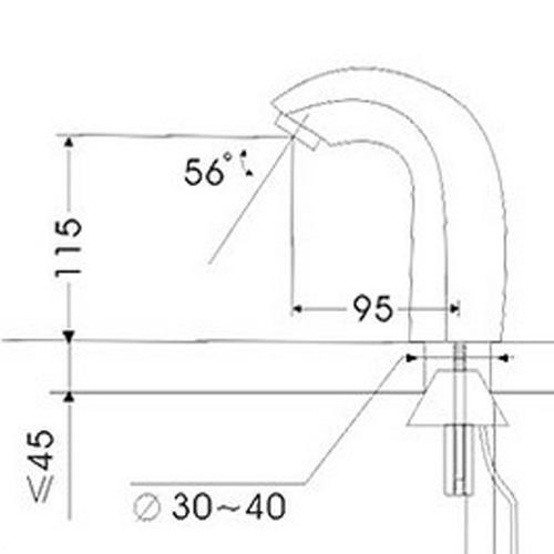 Vòi Nước Cảm ỨNg SOKIMI 1116 Hàng chính hãng