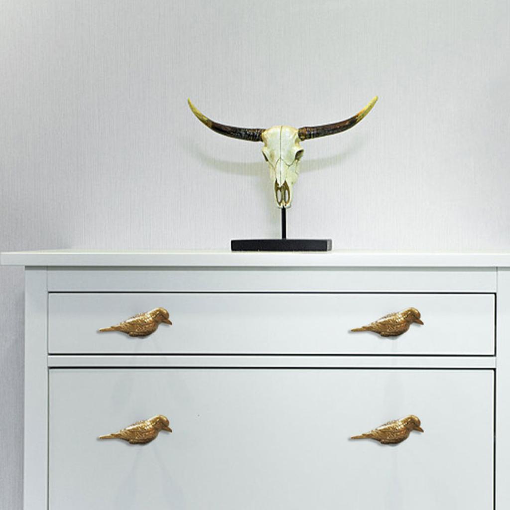 Shaped Cabinet Door Handles Pulls Knobs Hardware with Screws