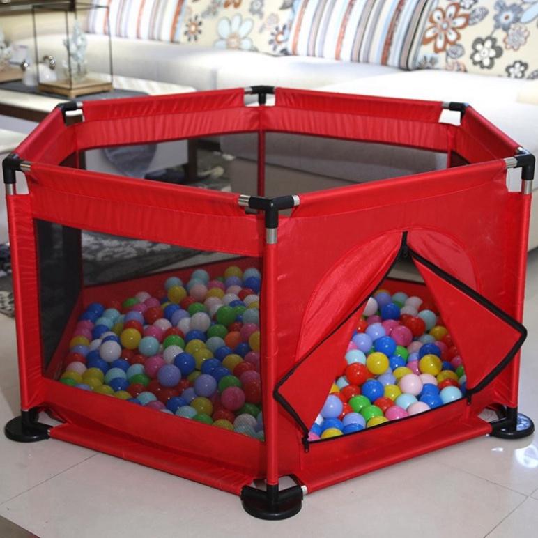 Quây cũi kiêm nhà bóng cho bé Babyjoy Mart (loai 1) tặng kèm bóng