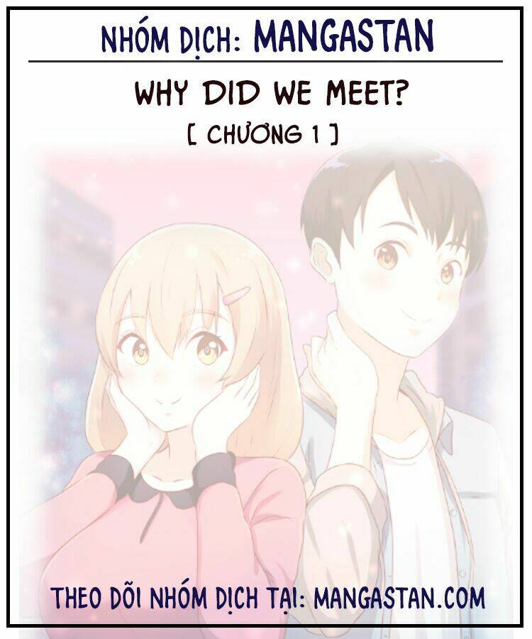 why did we meet? chapter 1 1