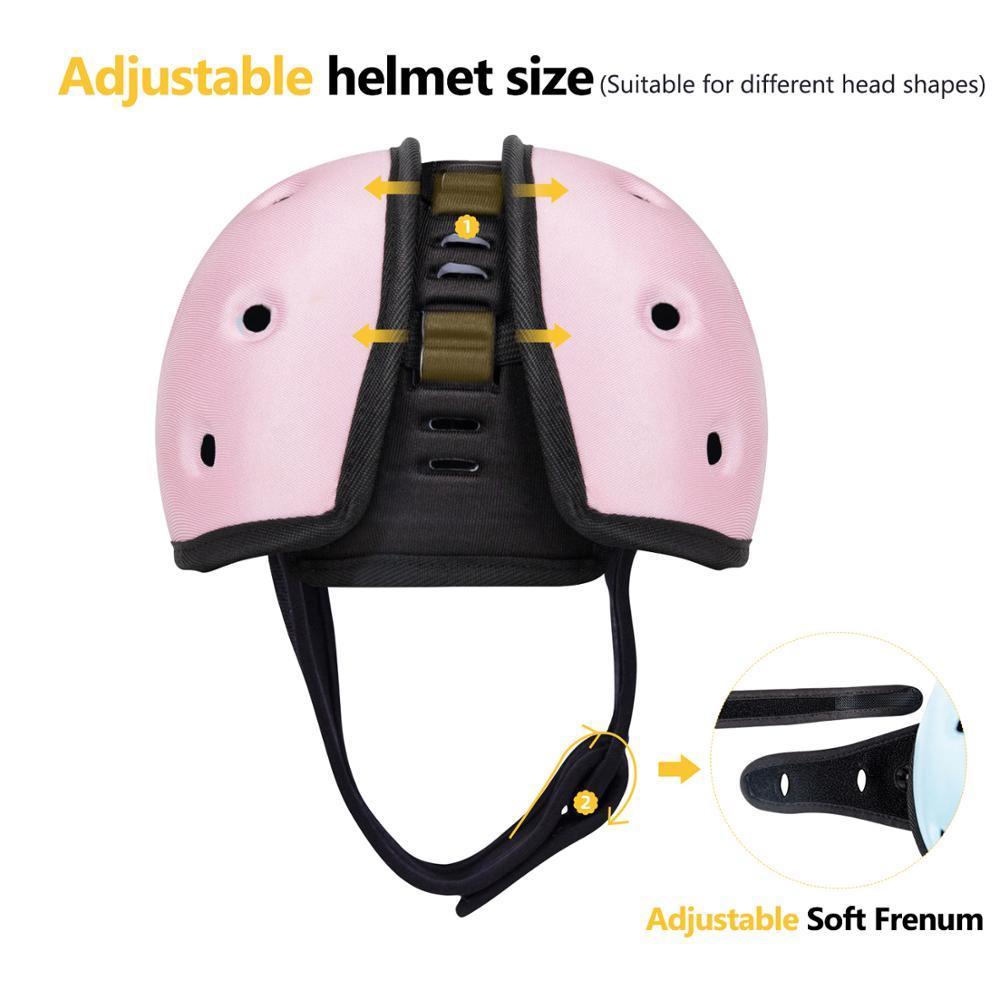 Orzbow Bé Nhà Vệ Đầu An Toàn Cho Bé Siêu Nhẹ Mũ Bảo Hiểm Trẻ Tập Đi Bộ Bảo Vệ Nón Cho Bé Tập Đi Trẻ Em