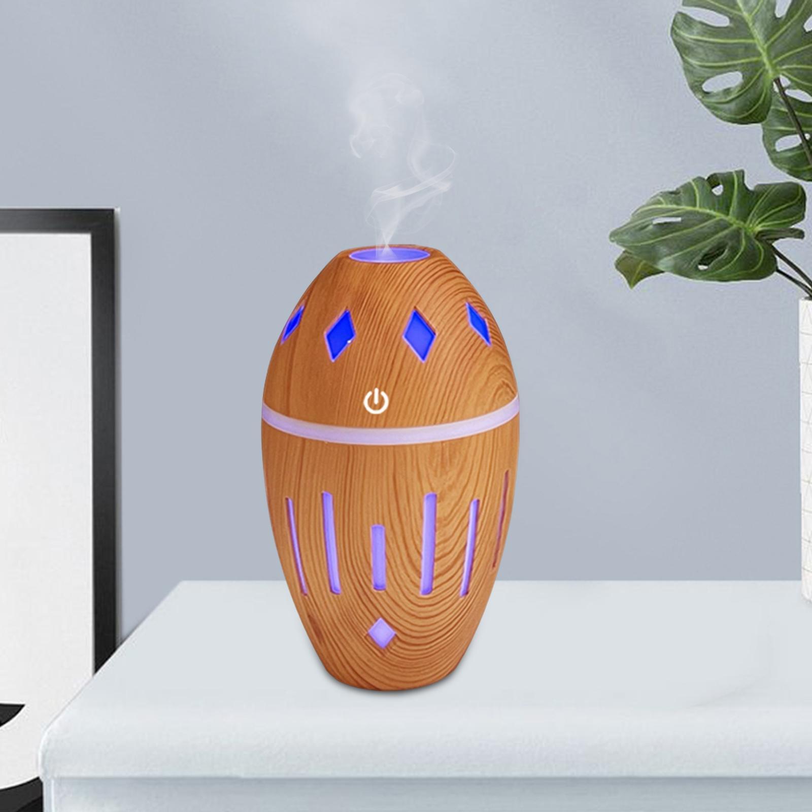 Air Humidifier Night Light Mute Humidifier for Desktop Bedside Car