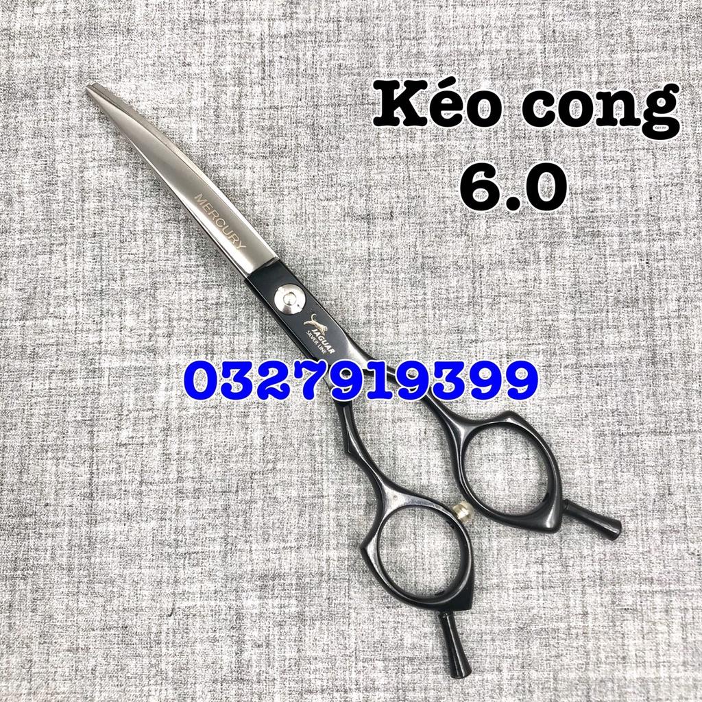 Kéo cong cắt tỉa lông chó mèo cao cấp JAGUAR 6.0