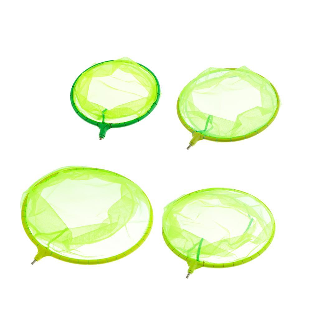 Fishing Landing Net Head Catch Release Tool Mesh Hole Folding Dip Net Fishing Equipment - 4 Size Available