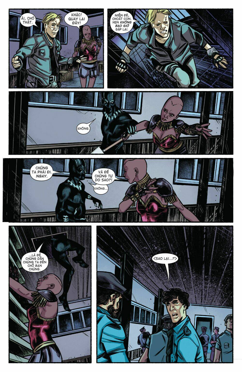 marvel's black panther prelude - hoàng đế báo đen tiền dẫn chapter 2 11