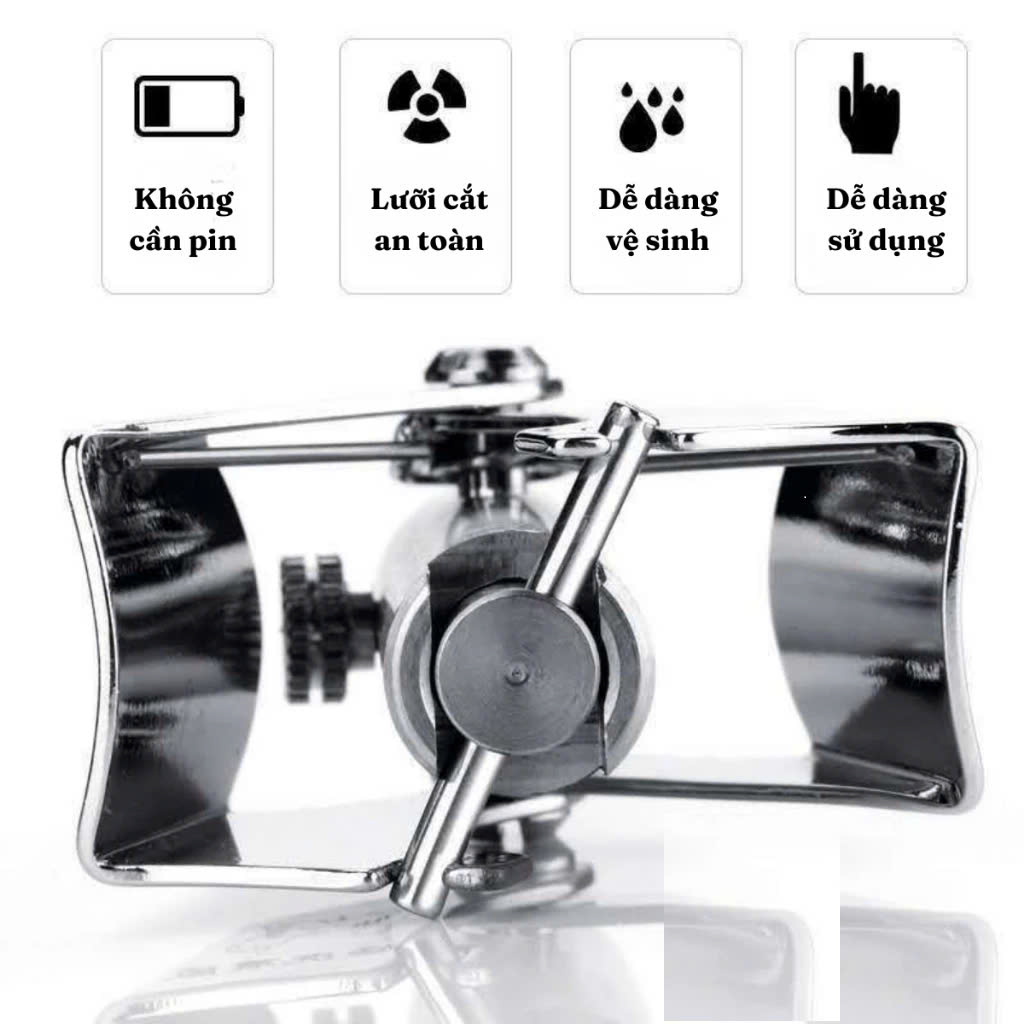 Máy tỉa lông mũi bỏ túi tiện lợi dễ dàng làm sạch nhanh - Hàng nhập khẩu