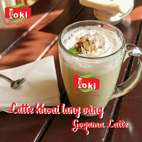 Latte Khoai lang vàng Yoki