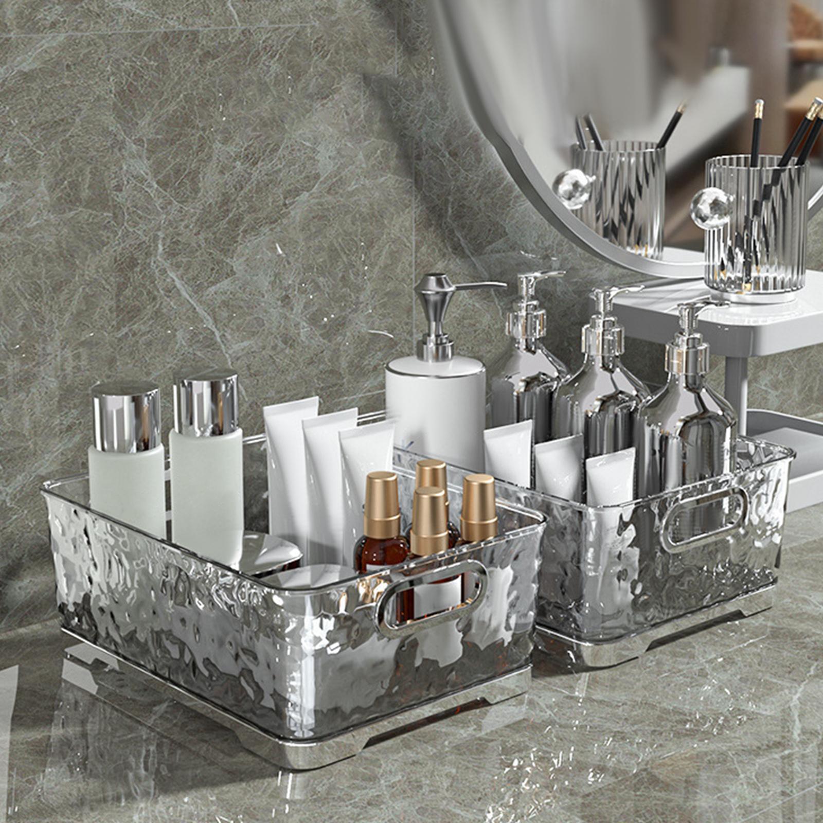 Cosmetic Storage Box Bathroom Organizer Case for Bathroom Cabinet Countertop