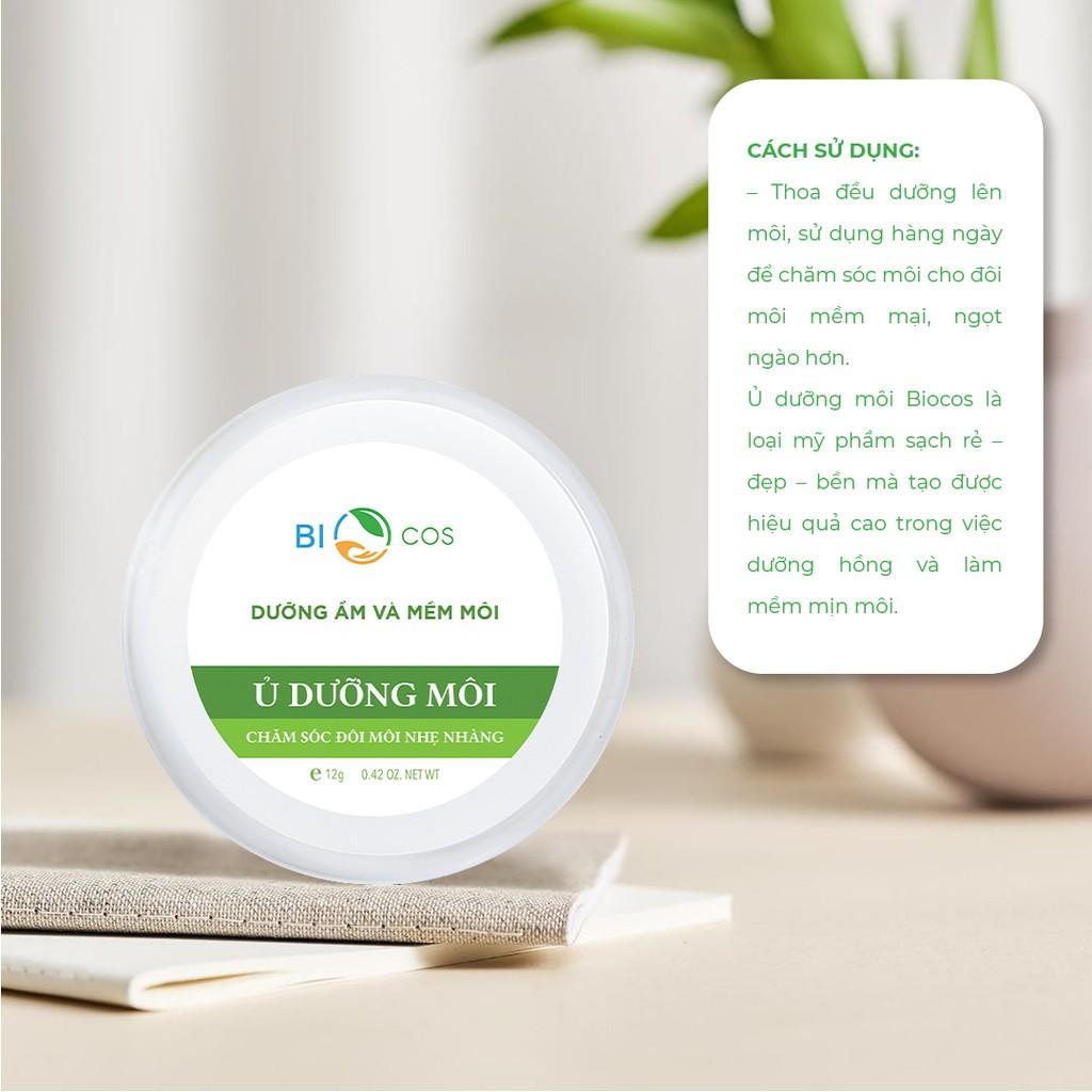 Son Dưỡng Môi BIOCOS 12g - Ủ Dưỡng Mềm Môi