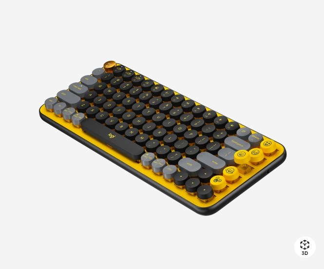 Bàn phím cơ học không dây với các phím emoji có thể tùy chỉnh Logitech POP Keys - HÀNG CHÍNH HÃNG