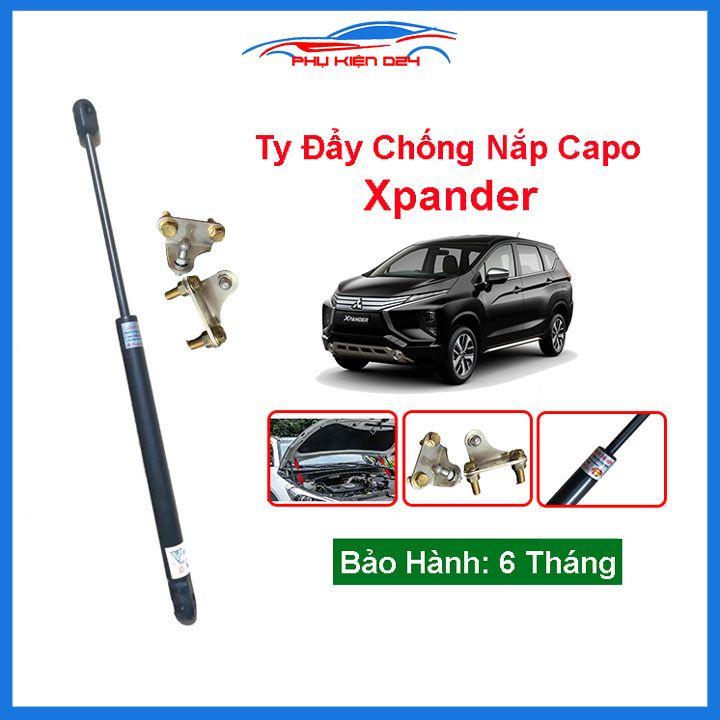 1 chiếc ty thủy lực nâng nắp capo Xpander 2018-2019-2020-2021-2022 đủ phụ kiện ốc và pát