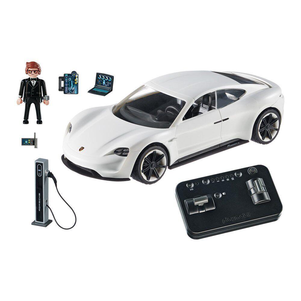 Đồ chơi Xe điều khiển từ xa Playmobil Porsche Mission E của Rex Dasher