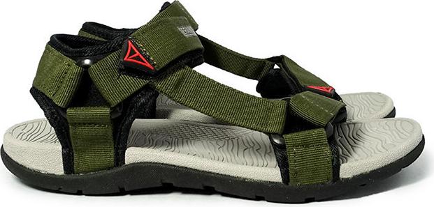 Giày Sandal Nam Quai Chéo Xanh Rêu Teramo