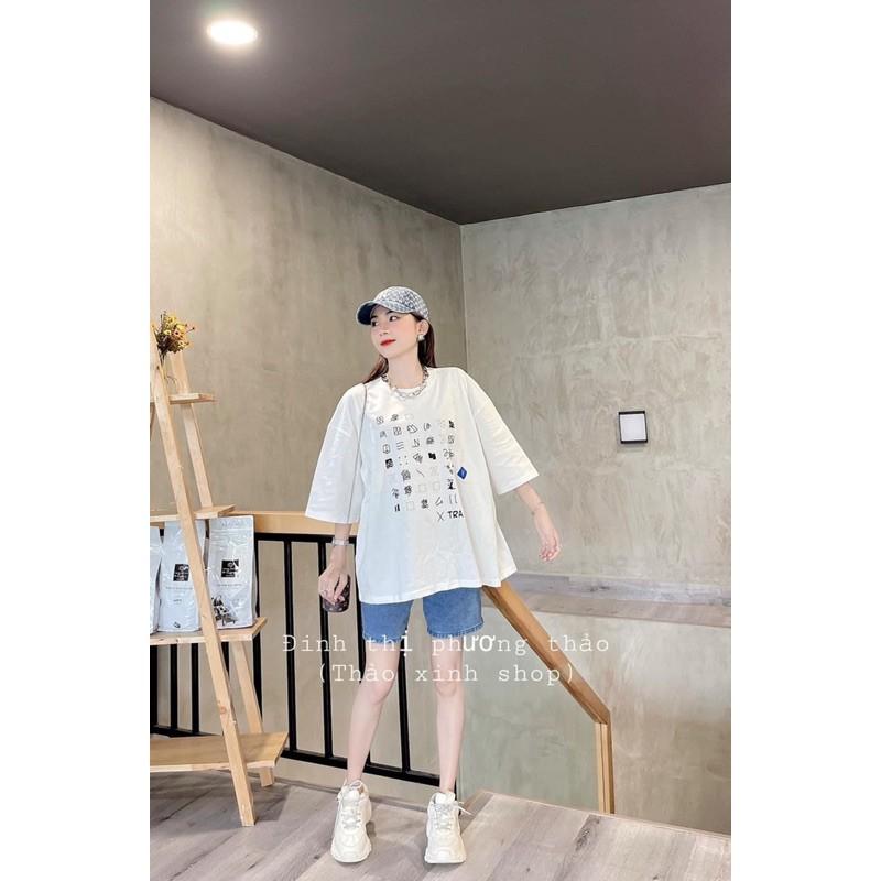 Áo phông nhiều nét ký tự TTB976