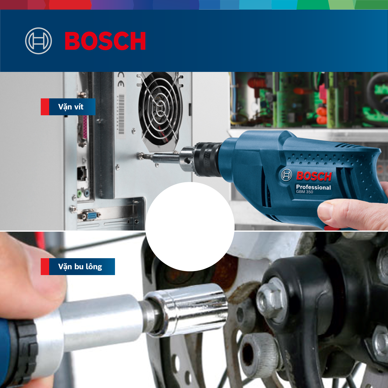 Bộ vặn vít đa năng Bosch 26 chi tiết