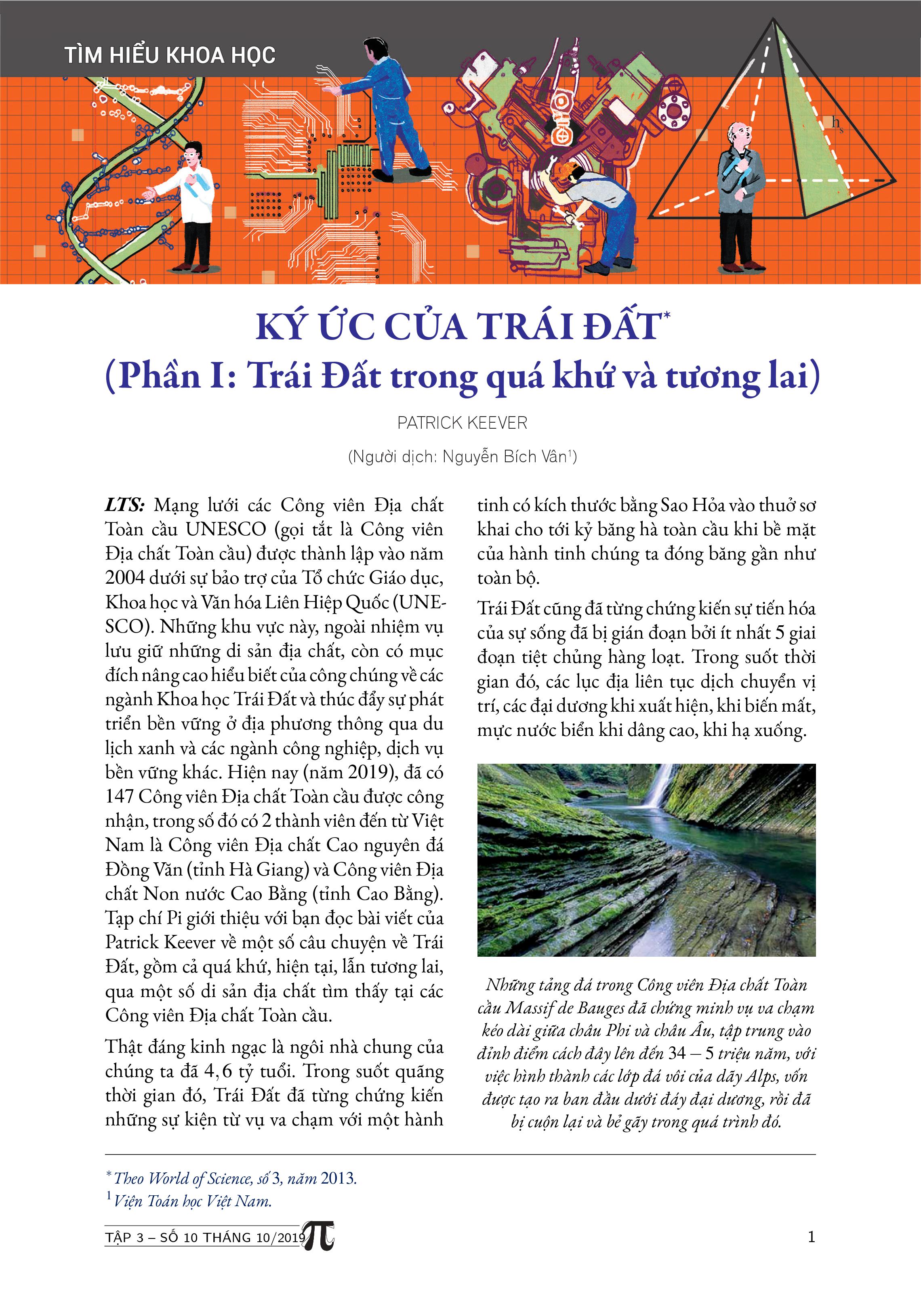 Tạp Chí Pi - Tập 3, Số 10 (Tháng 10/2019)